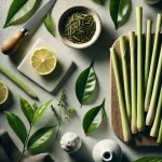 DALL·E-2024-11-17-10.50.34-A-visually-engaging-flat-lay-composition-focused-entirely-on-the-ingredients-for-the-scent-Lemon-Grass-Tea-Tree